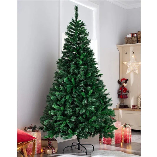 White & Blue Artificial Christmas Tree