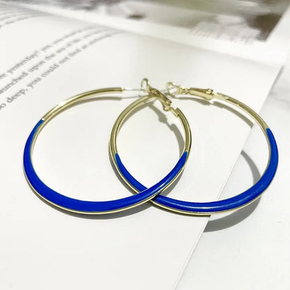 Geometric Round Women's Earrings