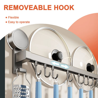 Platzsparendes Küchenregal