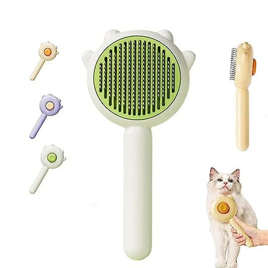 Brosse de massage à aiguilles pour toilettage d'animaux
