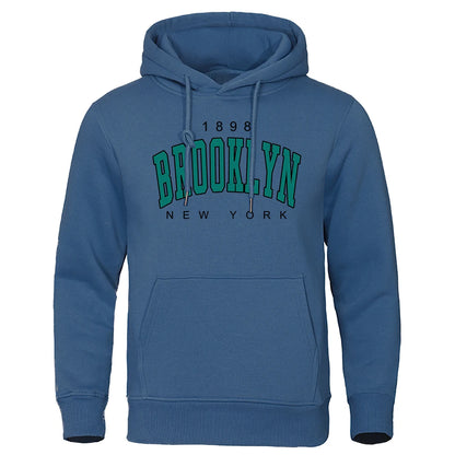 Brooklyn New York Men's Printed Hoody