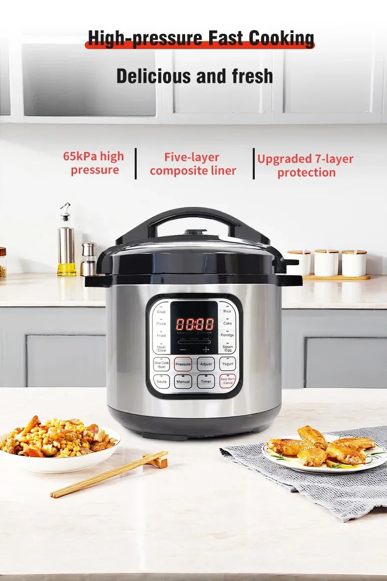 5L Multifunction Electric Pressure Cooker