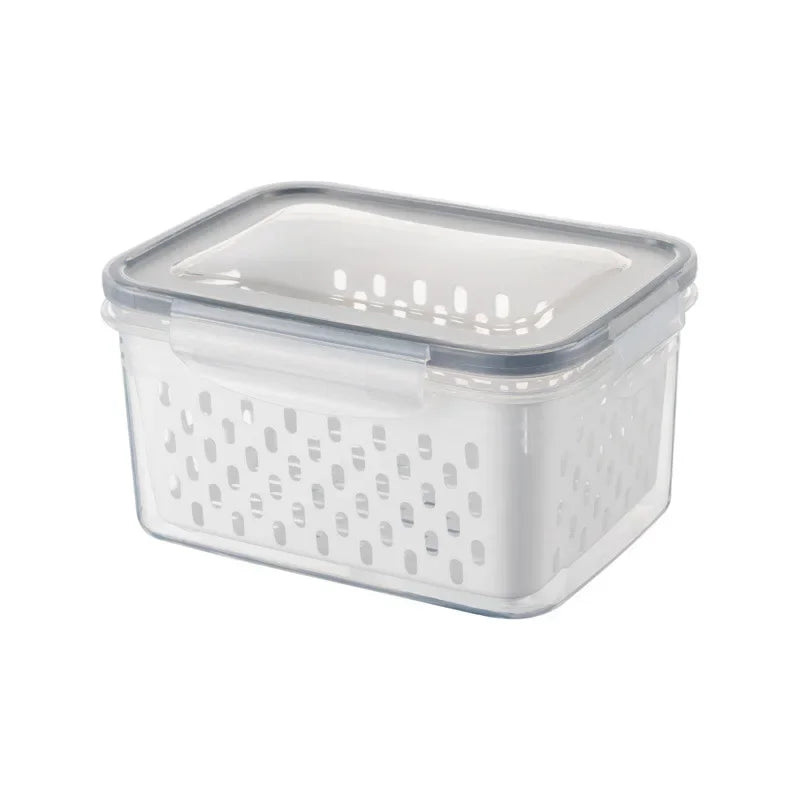 Drain Basket Refrigerator Storage Box