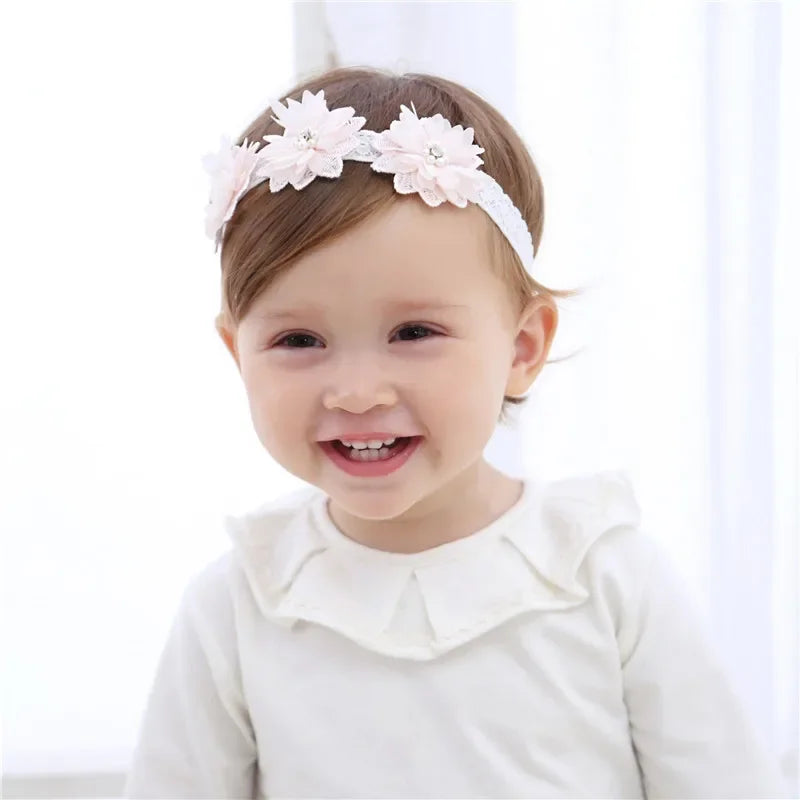 Baby Girl's Lace Bow Knot Headband