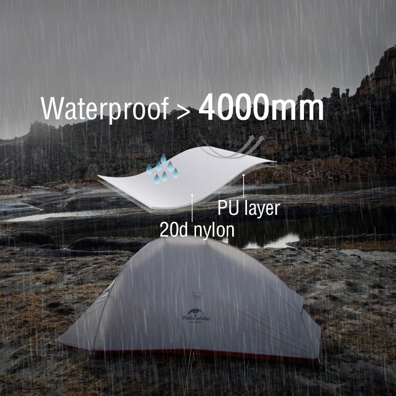 Tente de camping imperméable ultralégère