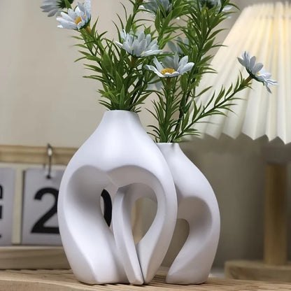 Décor double cœur pour le salon