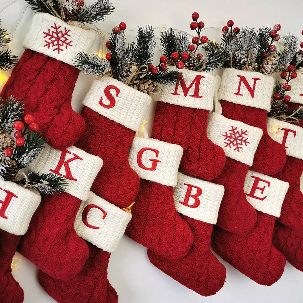 alphabet stockings
