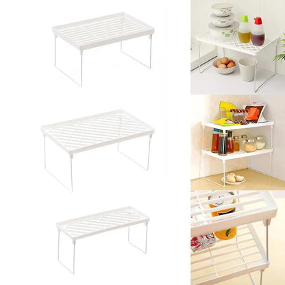 Space-Saving Kitchen Rack