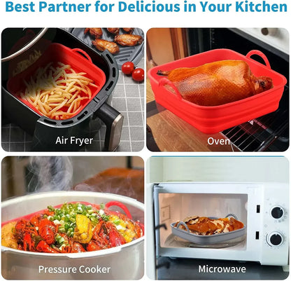 Silicone Air Fryer Basket Plate