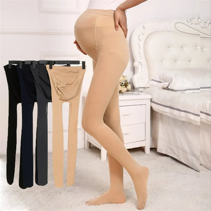 Women Maternity Adjustable Waist Leggings