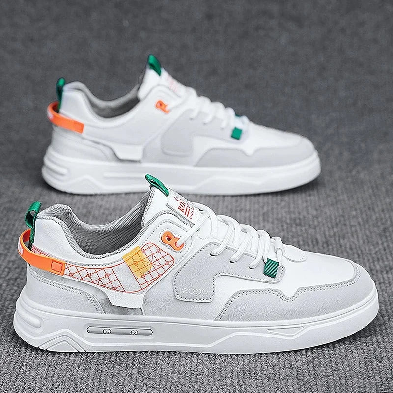 Baskets décontractées à lacets et plateforme