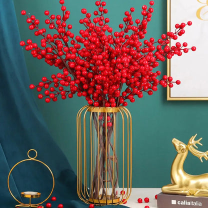 Vase en verre doré nordique moderne, décoration de maison