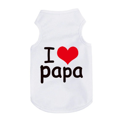 Pet Breathable Vest Funky Dog Apparel Airy Vests