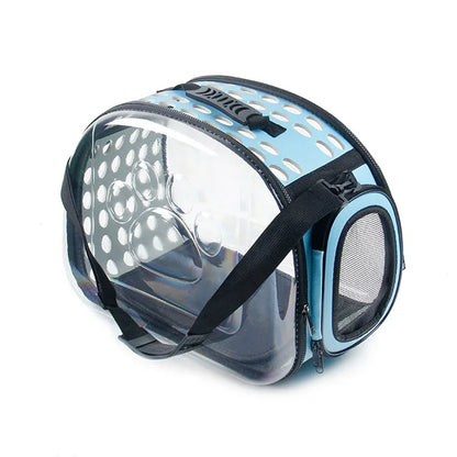 Transparent Foldable Outdoor Pet Carrier Handbag