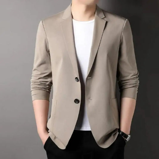 Blazer d'affaires quatre saisons grande taille pour hommes