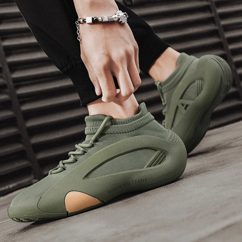 Baskets athlétiques tendance pour hommes