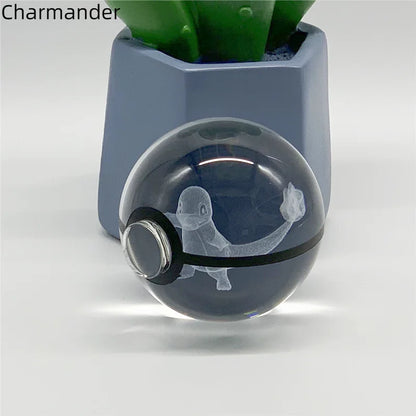 3D Pokemon Kristallkugel Nachtlicht 