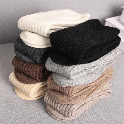 Women's Cashmere Over-Knee High Socks