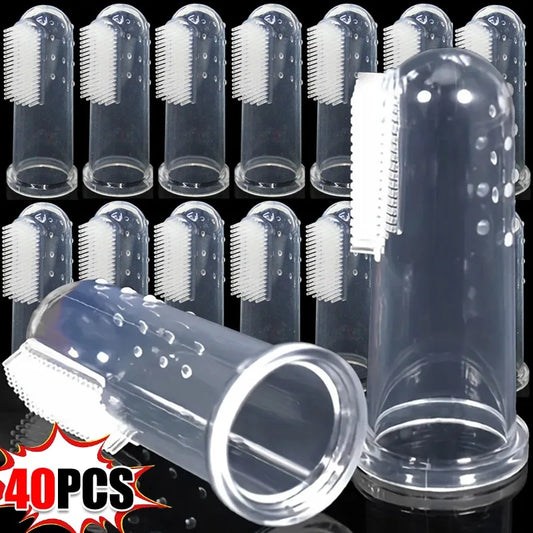 Silicone Finger Toothbrush for Pet Oral Care