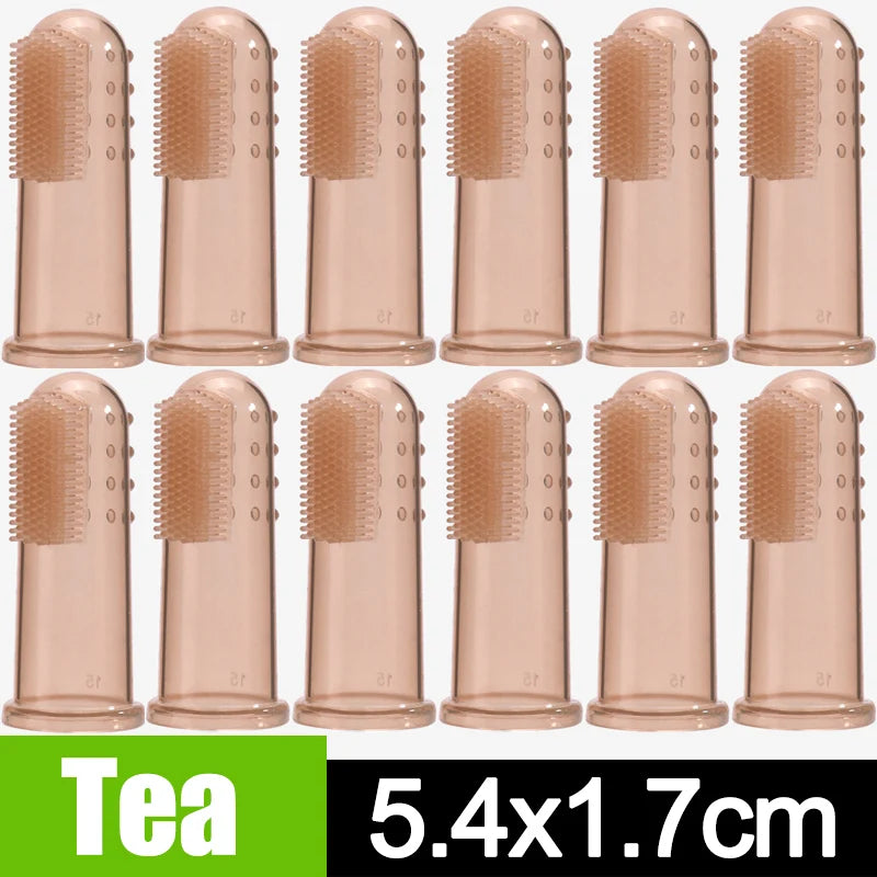 Silicone Finger Toothbrush for Pet Oral Care