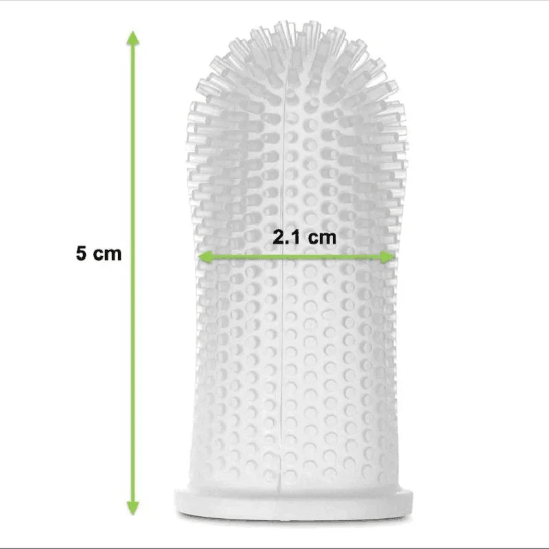Soft Double Finger Pet Toothbrush