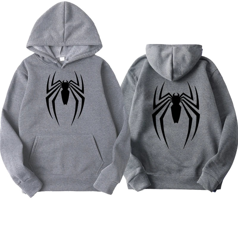 Spider Print Hoodie