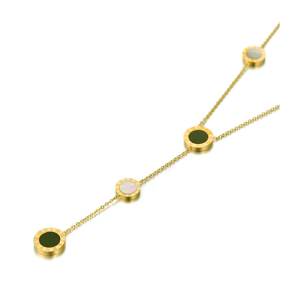 Stainless Steel Roman Necklace