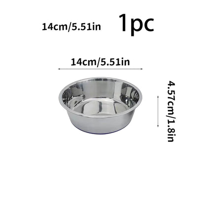 Stainless Steel Slow Feeder Dog Bowls