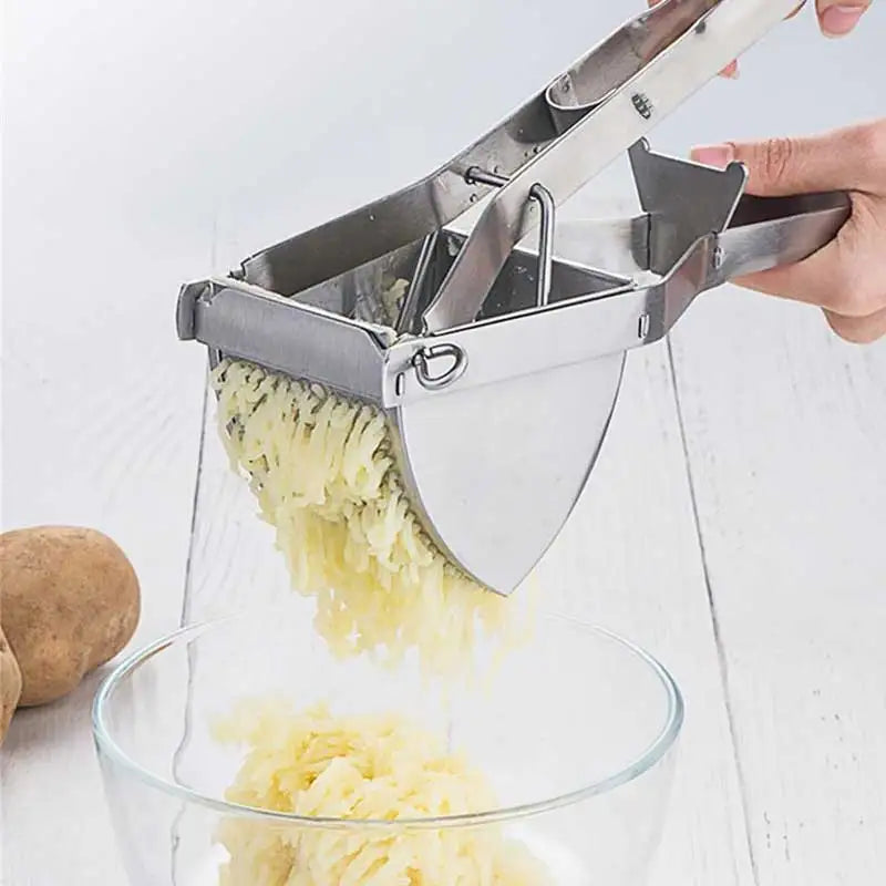 Stainless Steel Potato Ricer - Perfect Mashed Potatoes