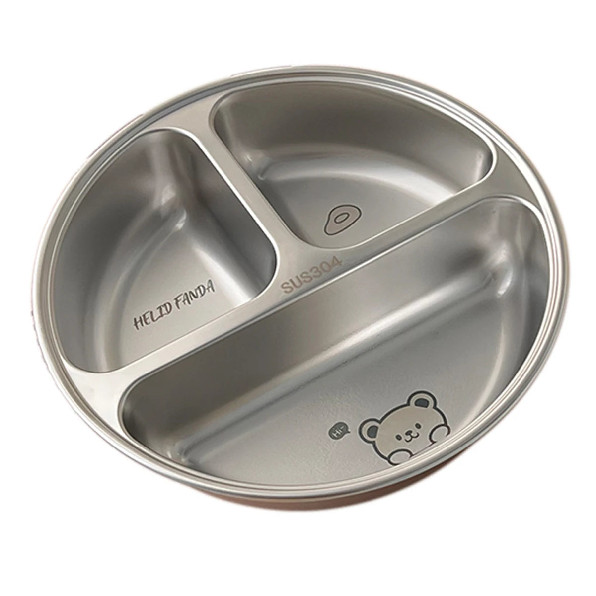 Stainless Steel Round Dinner Plate