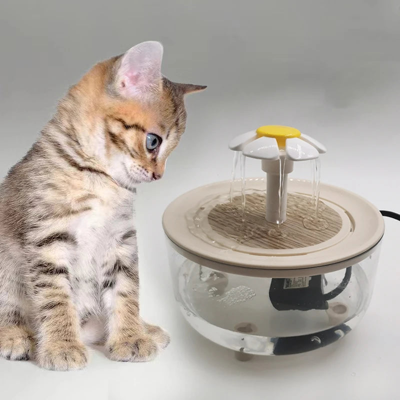 USB Rechargeable Pet Drinking Water Fountain