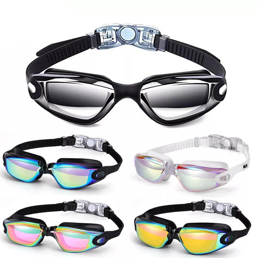 Lunettes de natation réglables en silicone