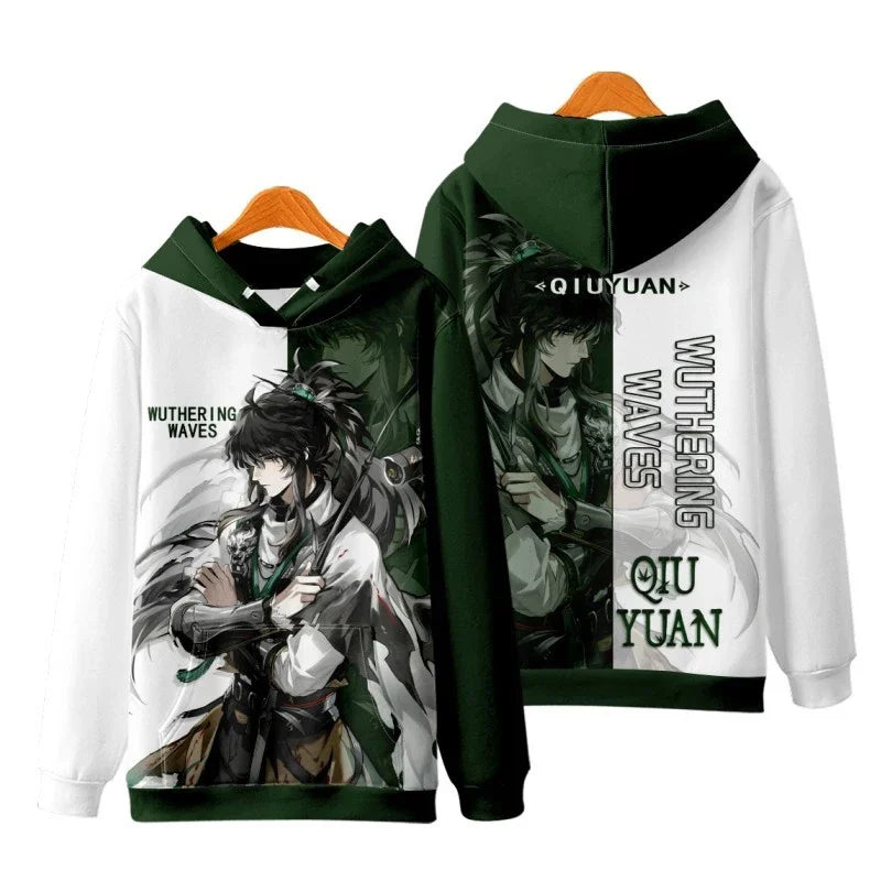Unisex Long Sleeve Graphic Print Hoodie Sweatshirts