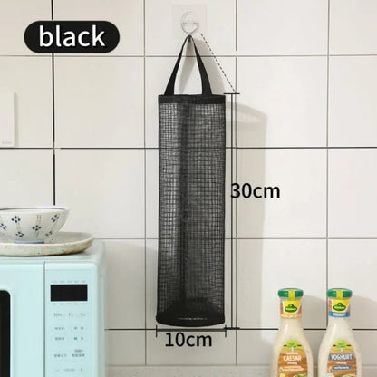 Wall-Mounted Kitchen Grocery Bag - Plastic Storage Bag