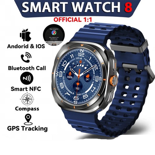 Montre connectée pour femme Ultra Classic NFC Boussole Bluetooth 