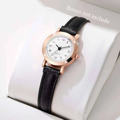 Women's Analog Quartz Leather Strap Wrist Watch