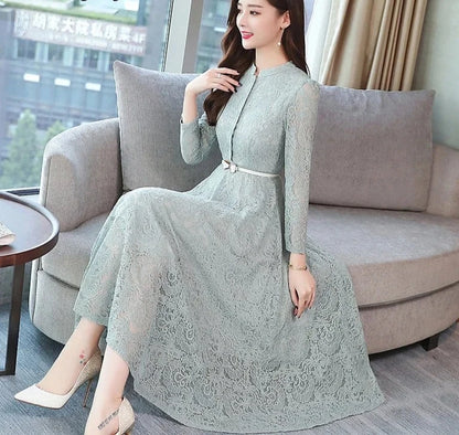 Women's Black Bodycon Maxi Dress