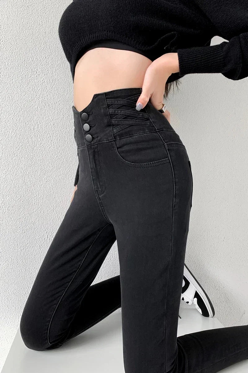 Women's Y2K Denim Vintage High Waist Jeans