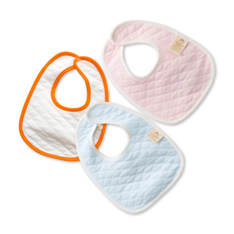 Newborn Baby Thick Double Cotton Feeding Bib