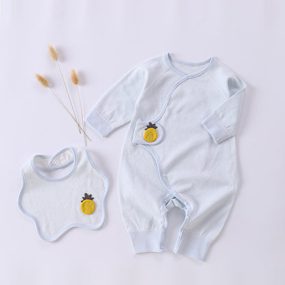 Vêtements de dessin animé une pièce en coton pour bébé