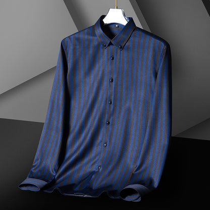 Striped Long Sleeves Men Shirts