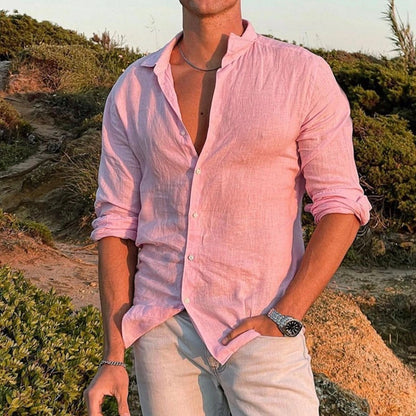 Men's Long-sleeve Beachwear Shirts