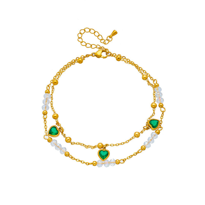 women's anklet gold