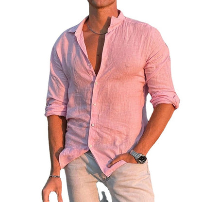 Men's Long-sleeve Beachwear Shirts