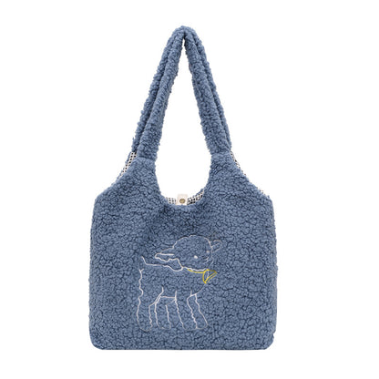 Lamb Winter Shoulder Bag