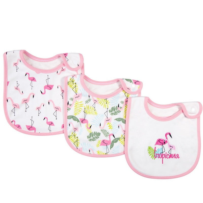 Newborn Cotton Saliva Towel & Eating Bib