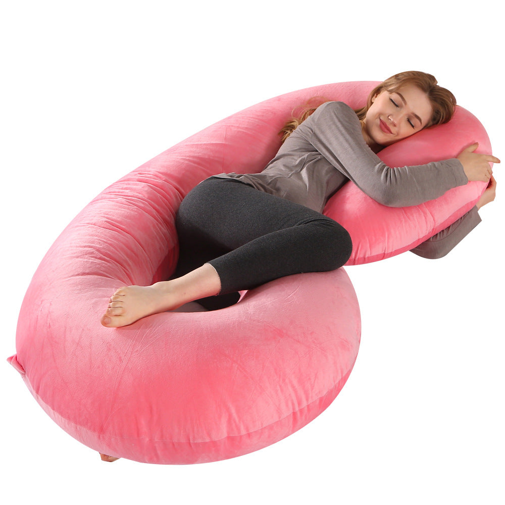 Crystal Velvet C-type Pregnancy Pillow