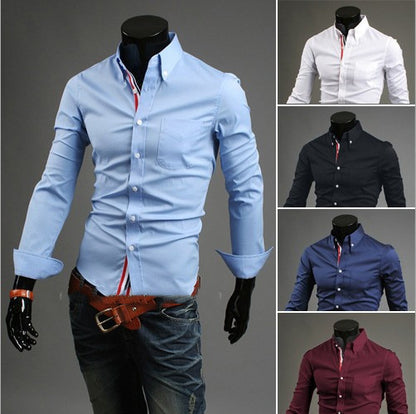 Men's Long-sleeved Classical Shirts