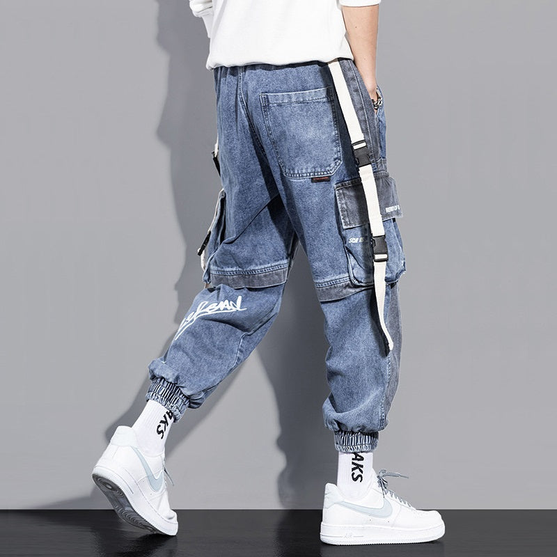 Lose Hip-Hop-Jeanshose für Herren