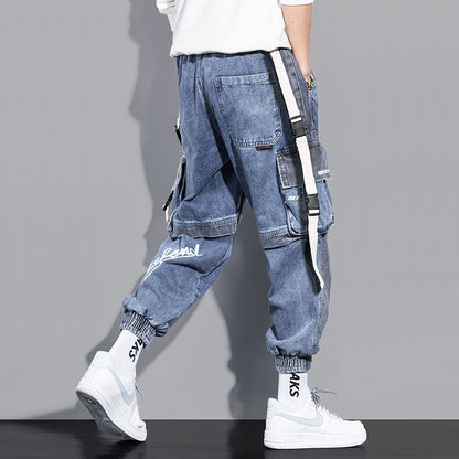 Men Loose Hip-hop Jeans Pant